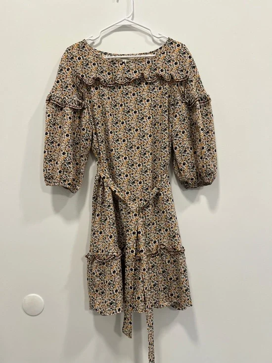 Max Studio Floral Ruffle Dress - Picture 5 of 5